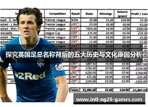 探究英国足总名称背后的五大历史与文化原因分析 探究英国足总名称背后的五大历史与文化原因分析